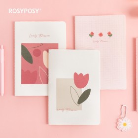 RosyPosy | 小清新軟面A5/B5車線手帳本(四本裝)(現貨售完為止!)